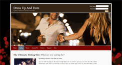Desktop Screenshot of dressupanddate.com